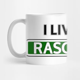 I live on Rascal Rd Mug